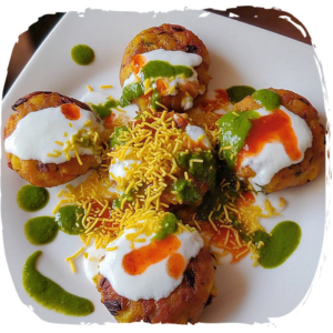Aloo Tikki Chaat – The Indian Hash Brown Bowl