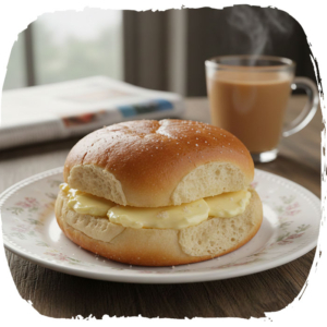 Classic Butter Maska Bun