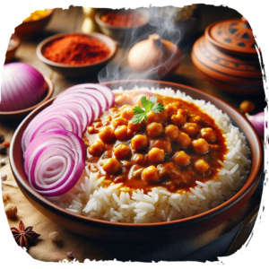 Chole chawal