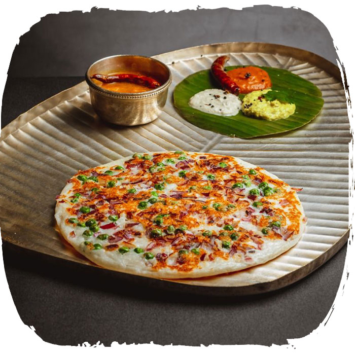 Mixed Vegetable Uttapam – India’s Loaded Savoury Pancake