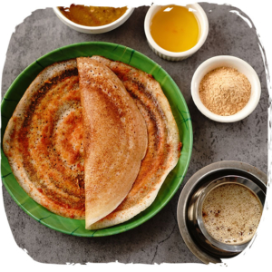 Ghee Podi Plain Dosa