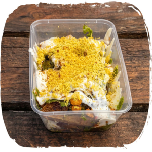 Aloo Puff Chaat